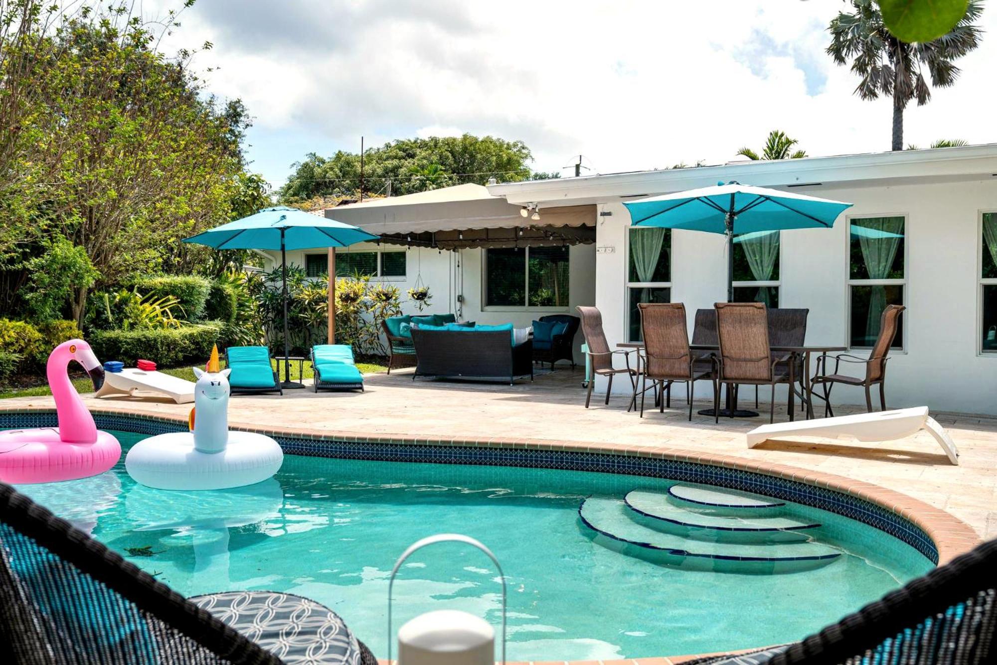 Family-Friendly Vacation Home In Biscayne Park, Close To Miami Sights エクステリア 写真