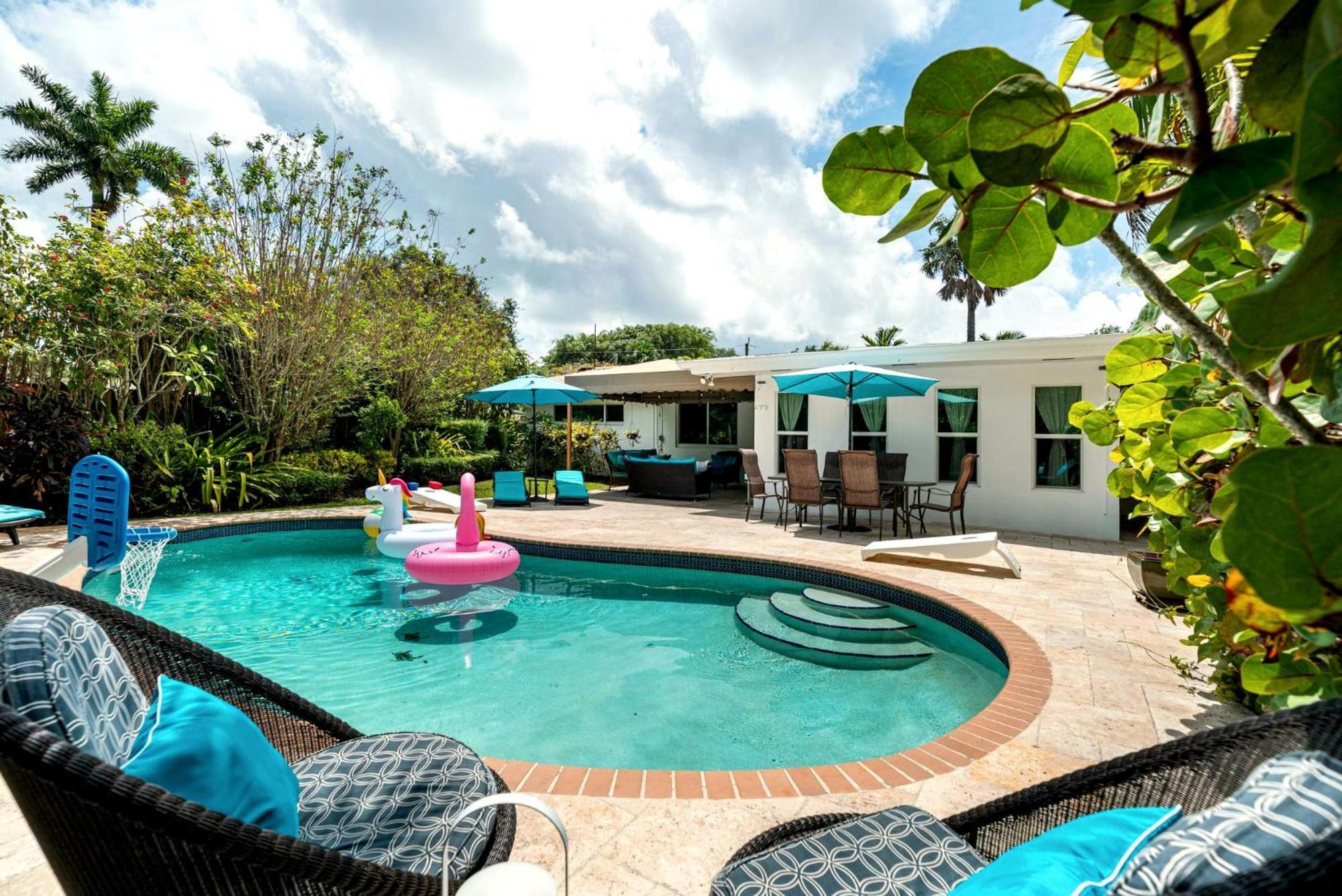 Family-Friendly Vacation Home In Biscayne Park, Close To Miami Sights エクステリア 写真